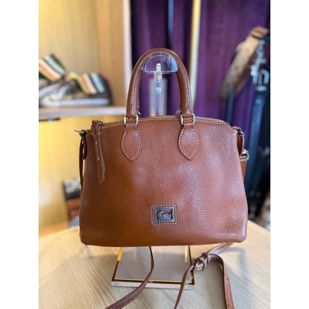 Dooney & Bourke Mini Tan Satchel